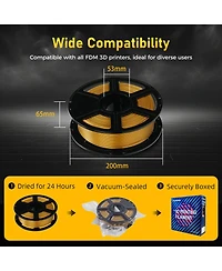 Rapid Petg 1.75mm 3D Printer Filament - 600mm/s Fast Printing Color-Changing