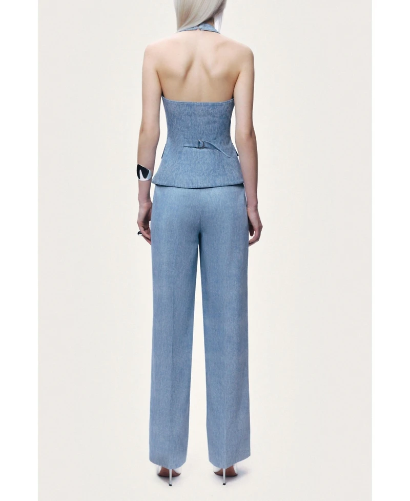 Nocturne Women's Wide-Leg Trousers