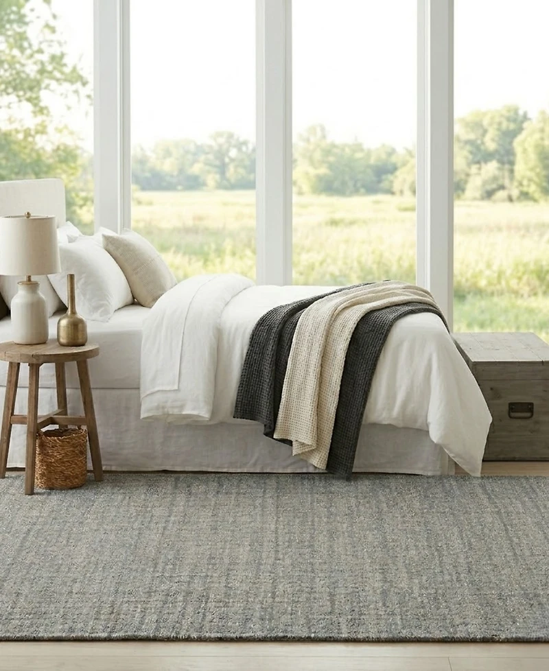 Amer Rugs Laurel Lau-3 Gray 7'6" x 9'6" Area Rug