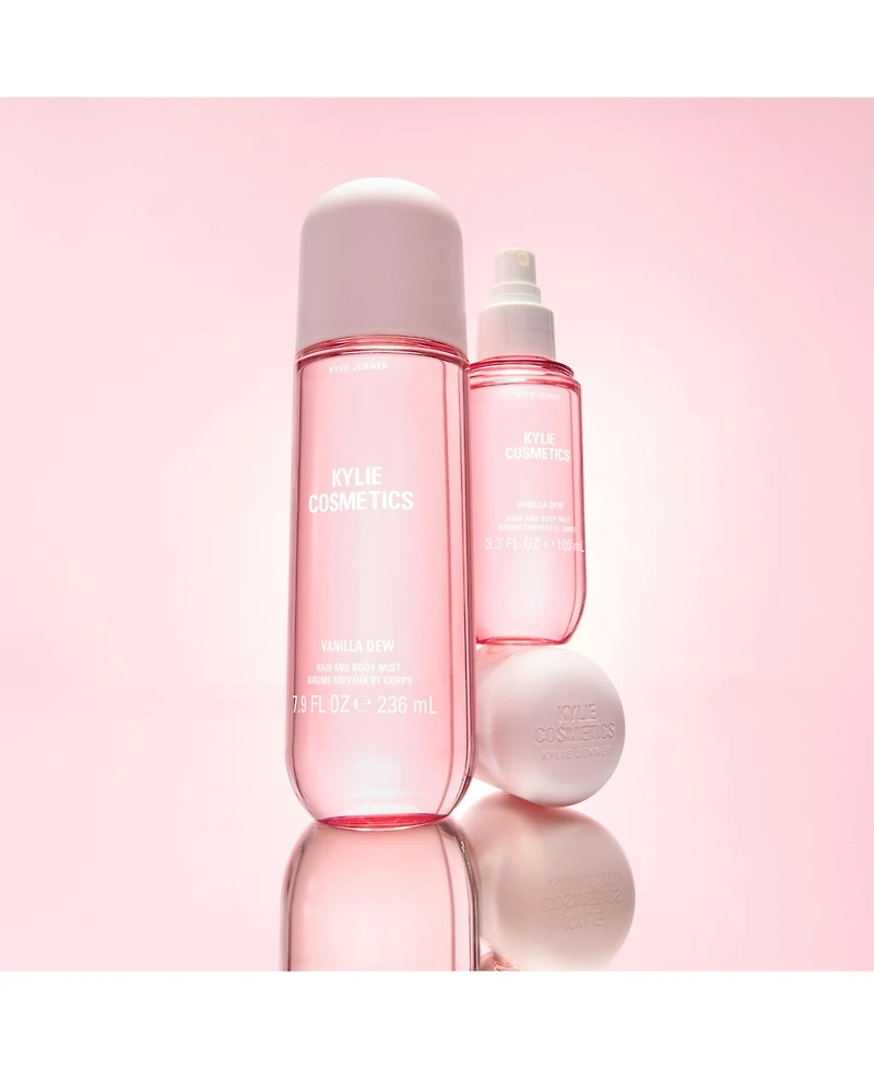 Kylie Cosmetics Vanilla Dew Hair & Body Mist, 3.3 oz.