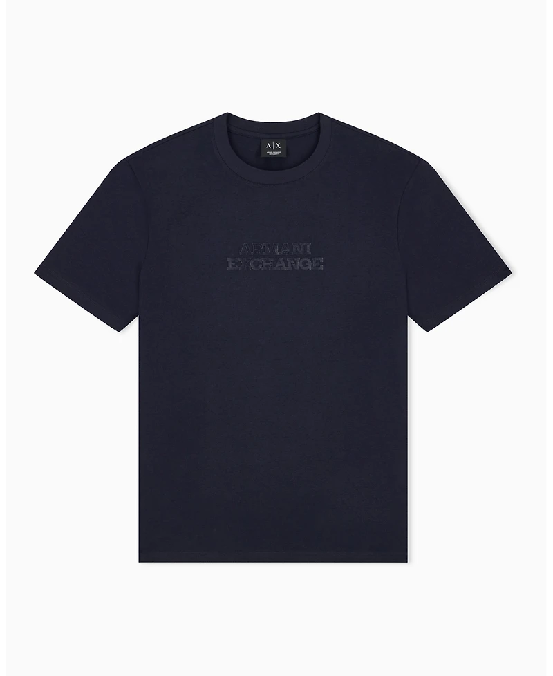A|X Armani Exchange Men's Short Sleeve Logo Regular Fit T-Shirt