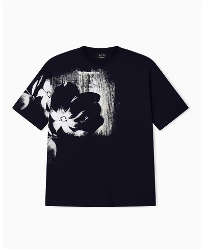 A|X Armani Exchange Men's Exposed Flower T-Shirt