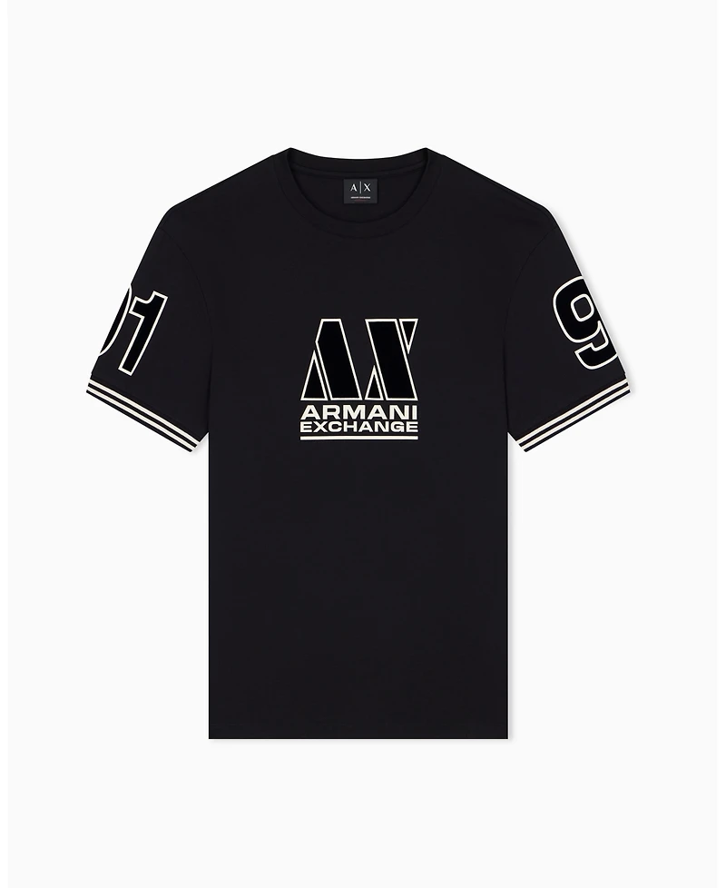 A|X Armani Exchange Men's Multi Badge T-Shirt