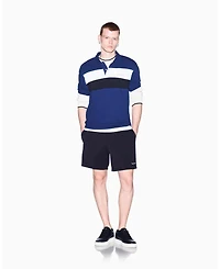 A|X Armani Exchange Men's Pique Color Block Polo Shirt