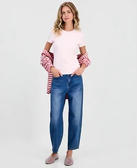 Hippie Rose Juniors' Crewneck Short-Sleeve T-Shirt