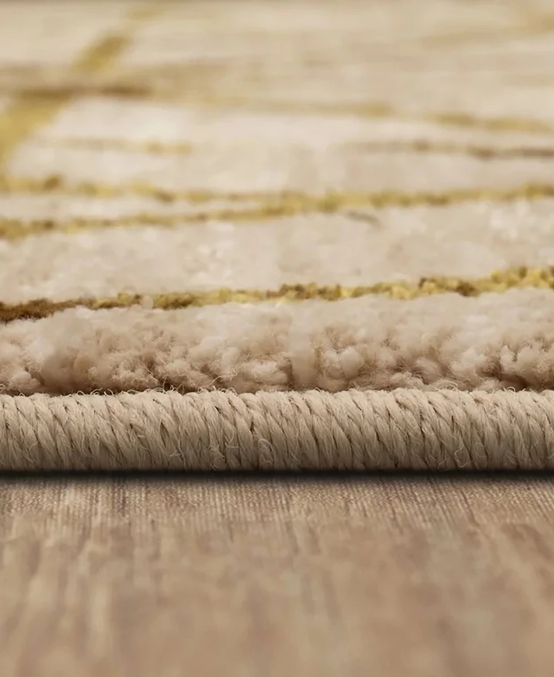 Closeout! Scott Living Artisan Celeste Brushed Gold 8' x 11' Area Rug