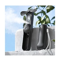 Cowin Misting Fan Portable Rechargeable, Mini Spray Water Mist, Handheld Fold Fans Kids Women For Travel, Outdoors, Hiking