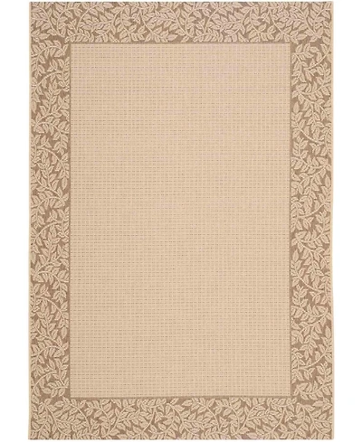 Safavieh Courtyard CY0727 Natural and 8' x 11' Outdoor Area Rug