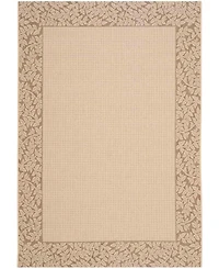 Safavieh Courtyard CY0727 Natural and 8' x 11' Outdoor Area Rug