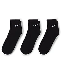 Nike Men's 3-Pk. Quarter Ankle Socks