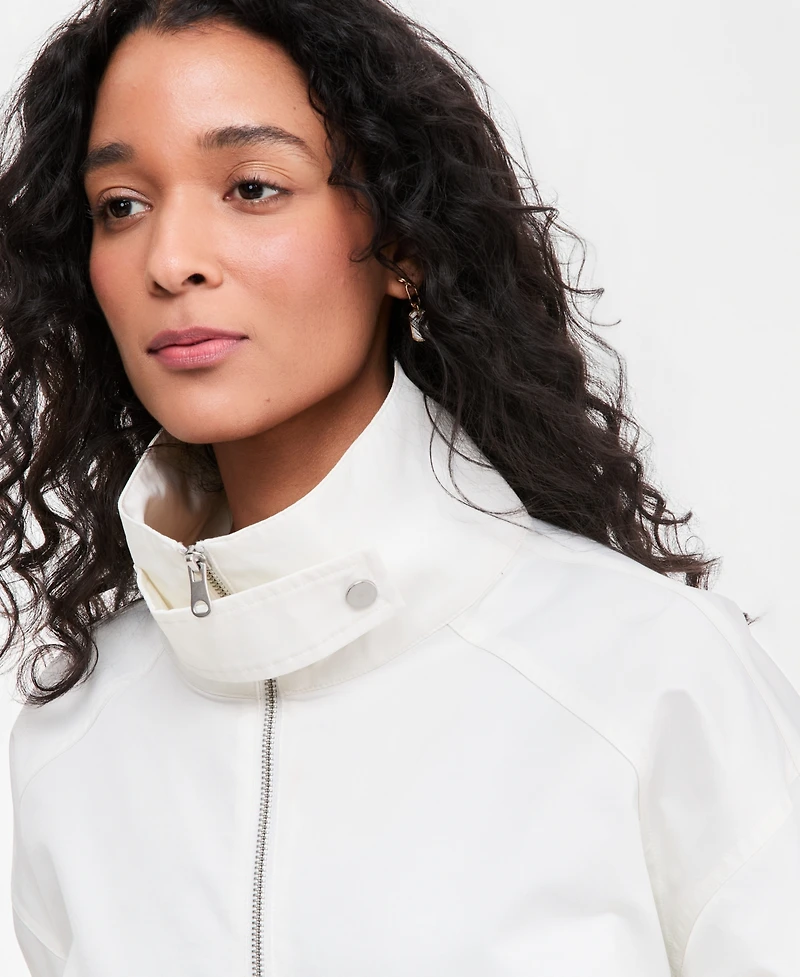 On 34th Women's Stand-Collar Pullover Anorak Jacket, Macy's Exclusive