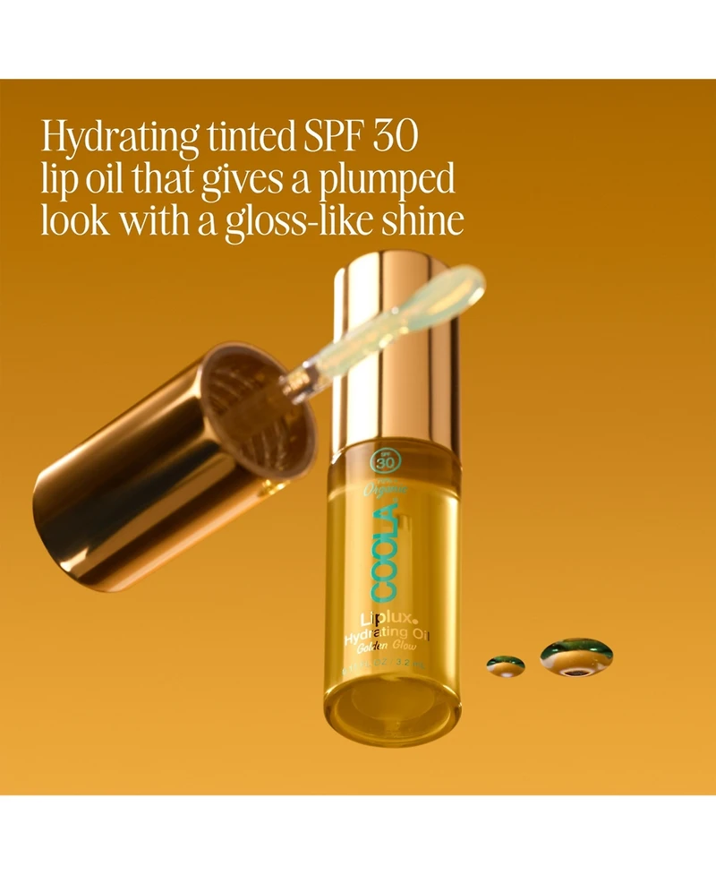Coola Liplux Hydrating Oil Spf 30, 0.11 oz.