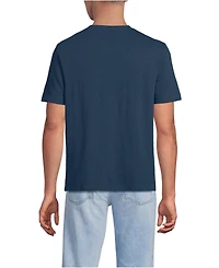 Lands' End Big & Tall Short Sleeve Cotton Linen Tee