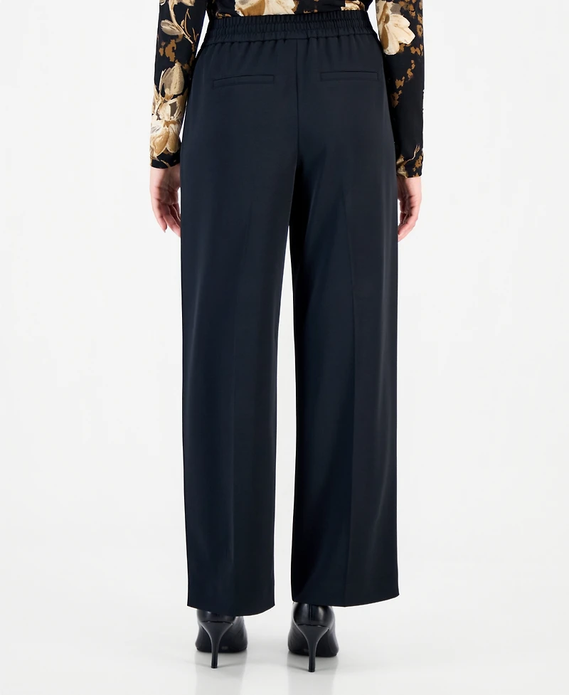 I.n.c. International Concepts Petite Wide-Leg High-Waisted Pants, Macy's Exclusive