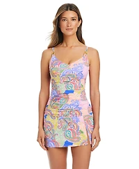 Bleu by Rod Beattie Women's Scoop Neck Underwire Tankini Top
