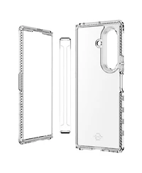 Itskins - Hybrid_R Clear Hinge Case for Samsung Galaxy Z Fold7 - Transparent