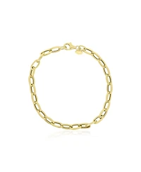 The Lovery Gold Round Link Bracelet 14K Yellow Gold