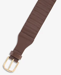 I.n.c. International Concepts Stretch Segmented Panel Belt, Macy's Exclusive