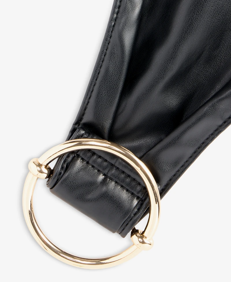I.n.c. International Concepts Faux-Leather Sash Belt, Macy's Exclusive