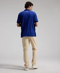 Nike Men's Royal Los Angeles Dodgers Authentic Collection Striped Victory Dri-fit Polo Shirt