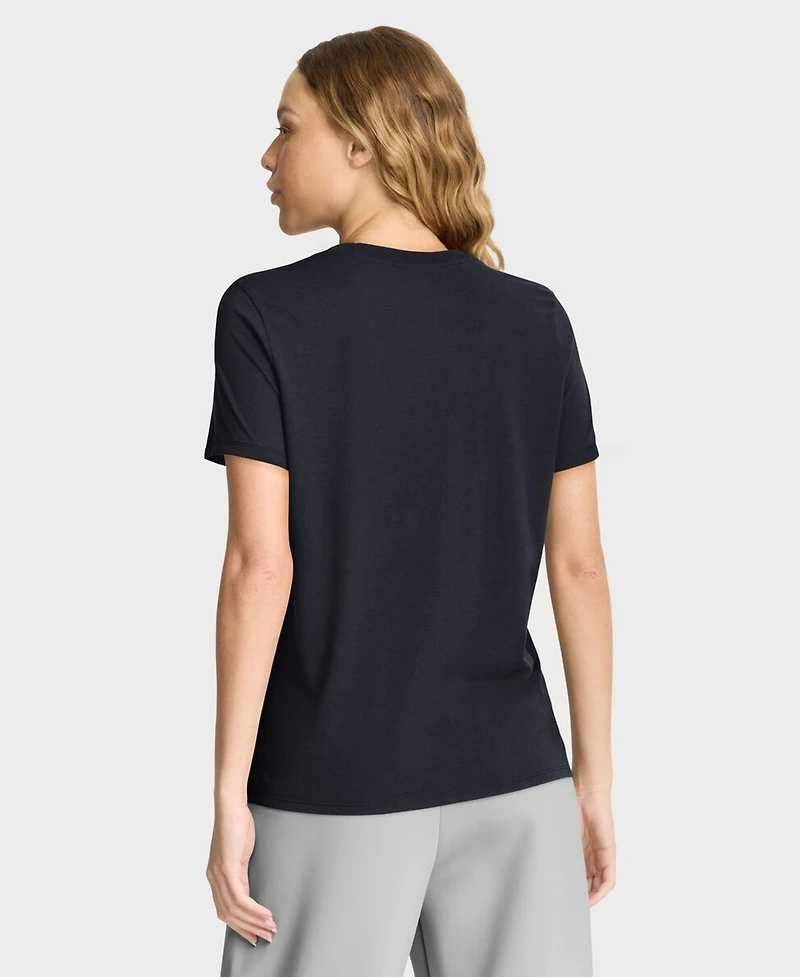 Nike Women's Navy New York Yankees Authentic Collection Early Work Tri-Blend Dri-fit T-Shirt
