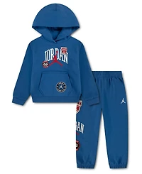 Jordan Toddler Boys' 2T-4T Interstate 23 Clutch Script Fleece Hoodie and Pants, 2-Piece Set