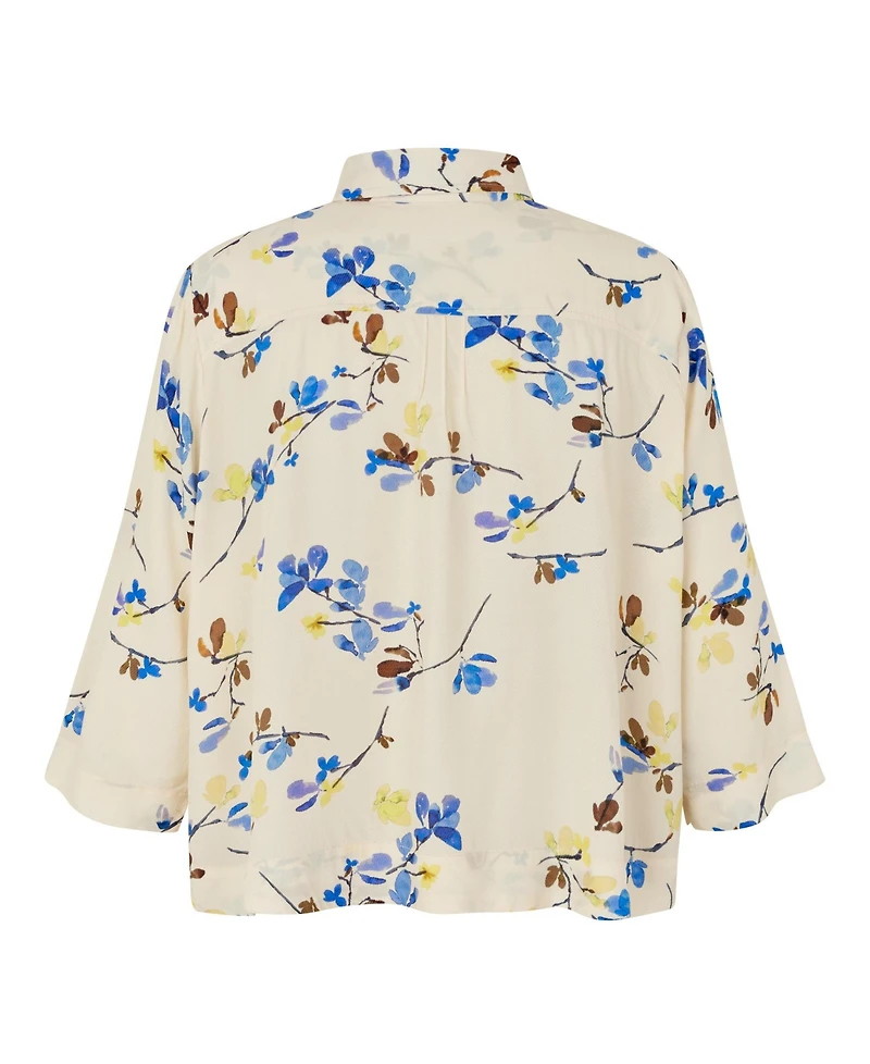 Masai Copenhagen Women's MaIbilisan Floral Print Blouse