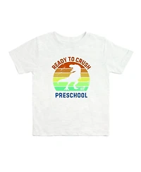 Sweet Wink Toddler Boys Ready to Crush Preschool Short Sleeve T-Shirt