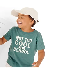Sweet Wink Big Boys Not Too Cool For School Short Sleeve T-Shirt