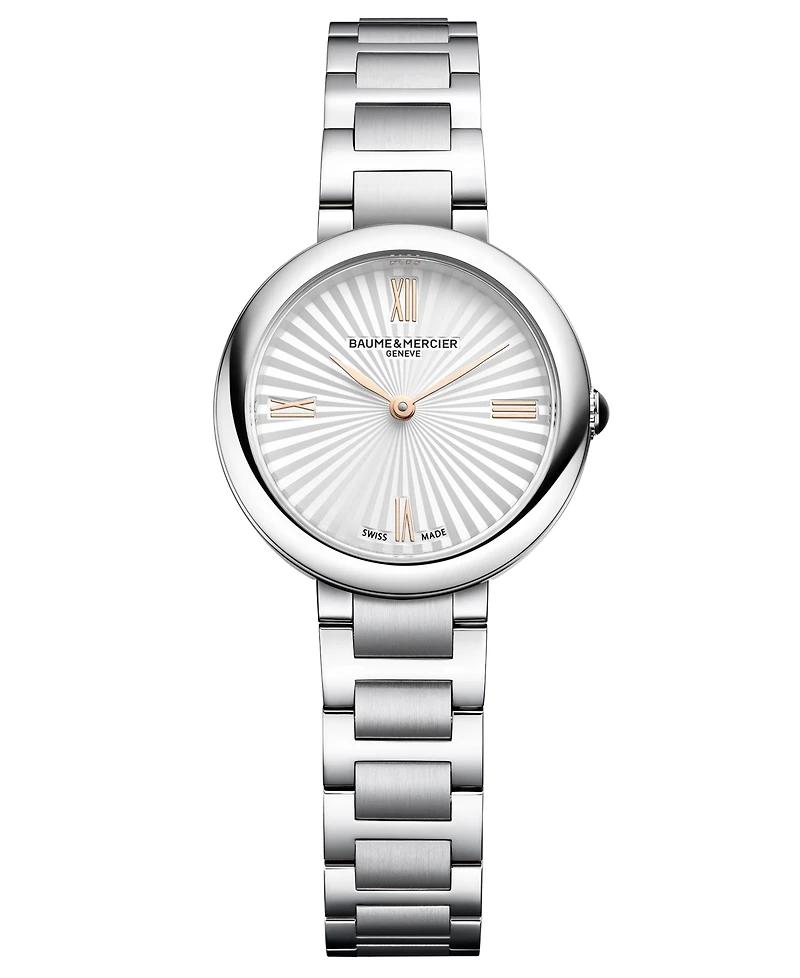 Baume & Mercier Women's De Baume Mercier Silver Stainless Steel Watch 28mm