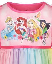 Disney Princess Toddler Girls' 2T-5T Fantasy Flutter-Sleeve Party Gown
