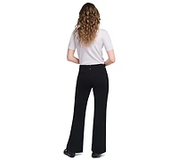 Karl Lagerfeld Paris Petite Silky Pull-On Pants