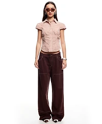 Lioness Women's Mon Cheri Short-Sleeve Blouse