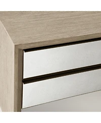 Z Gallerie Glimmer Mirrored Nightstand