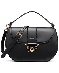 Karl Lagerfeld Paris Jocelina Leather Small Shoulder Handbag