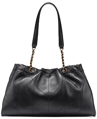 Karl Lagerfeld Paris Amandine Leather Medium Shoulder Handbag