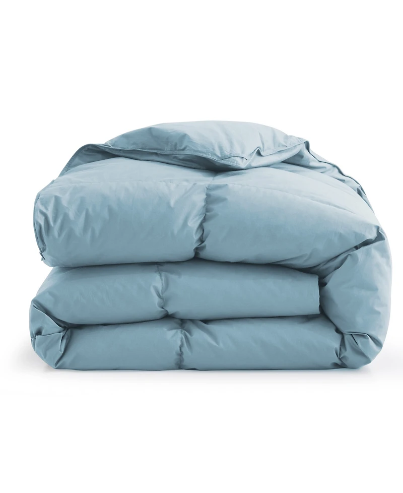 Unikome 300 Thread Count Cotton All-Season Goose Feather Comforter