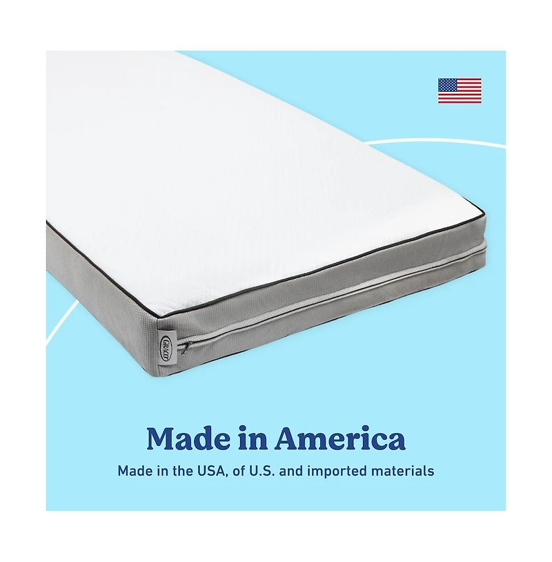 Graco Basics 5-Inch Crib and Toddler Mattress
