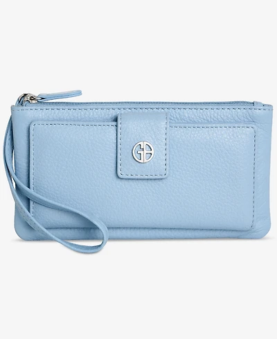 Giani Bernini Softy Grab & Go Leather Wristlet, Created for Macy's