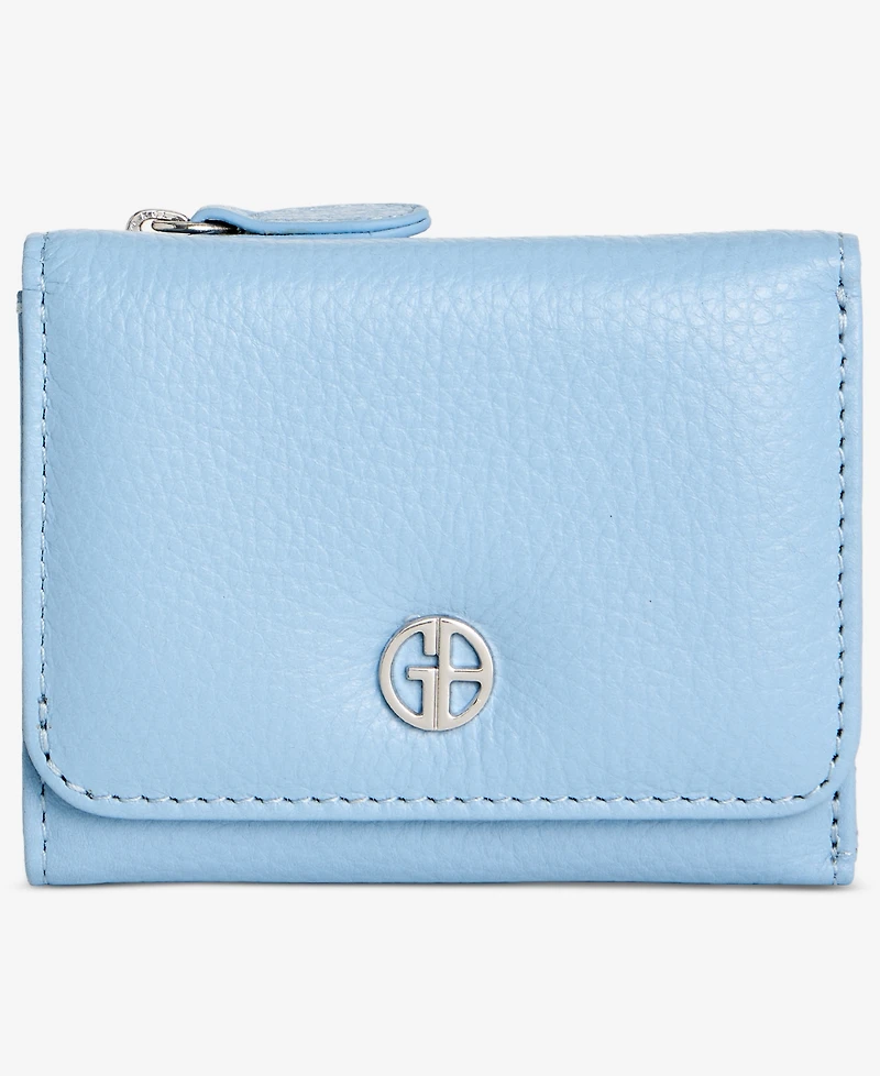Giani Bernini Softy Leather Trifold Wallet, Created for Macy's