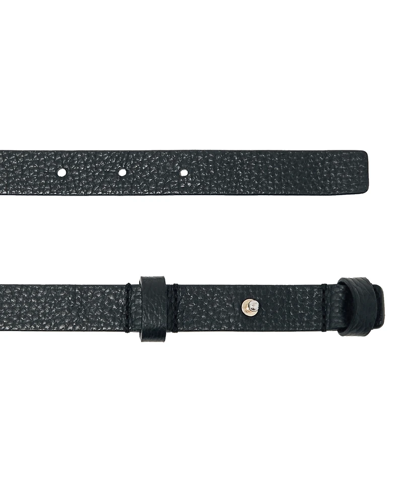 Reiss Women's Leather Square Hinge Belt