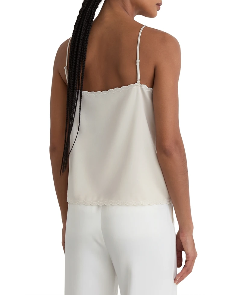 Reiss Women's Joanie Lace Detail Vests