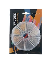John Bead 8-Slot Ear Wires Jewelry Findings Kit Assortment, 240pcs
