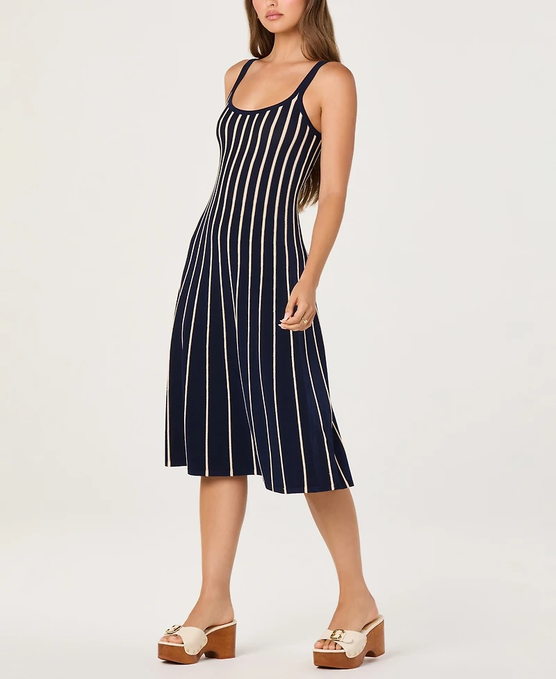 Astr the Label Women's Irecia Scoop Neck Midi Sweater Dress