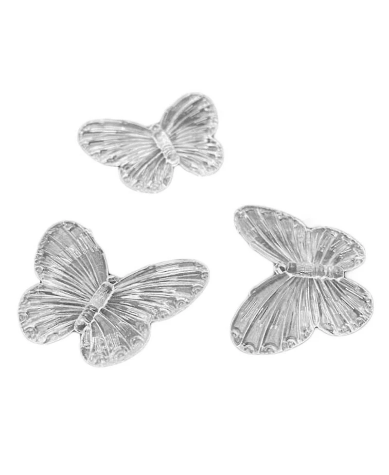 Sevorley Acrylic Butterfly Shaped Loose Beads for Diy Jewelry Making, Bracelets, Necklaces and Craft Projects