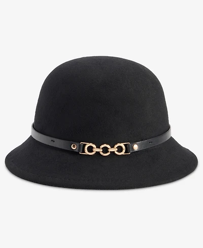 I.n.c. International Concepts Horsebit Felt Cloche Hat, Macy's Exclusive
