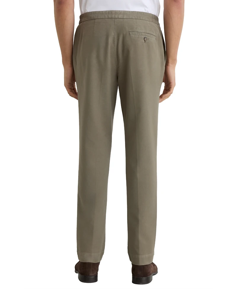 Reiss Men's Jason Garment Dyed Pique Pants