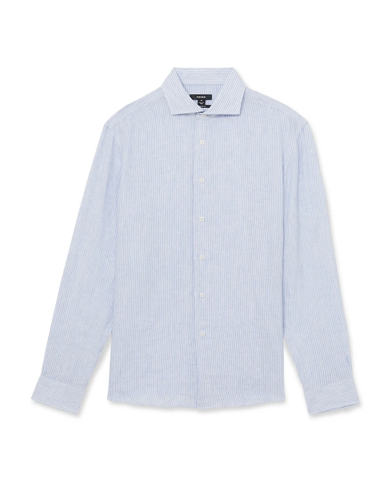 Reiss Men's Ruban Linen Shirt