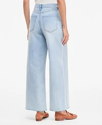 On 34th Women's High-Rise Twist Seam Wide-Leg Jeans, Regular & Short, Macy's Exclusive