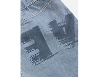 Aelfric Eden Men's Inverted Graphic Baggy Barrel Jeans